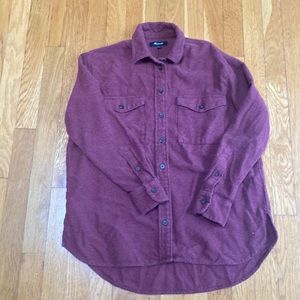 Madewell flannel shirt